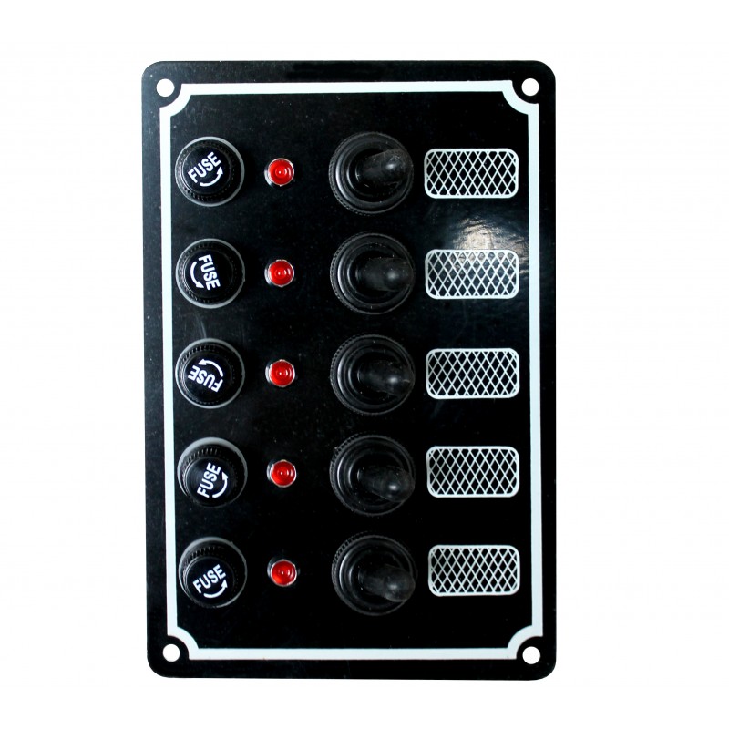 PANEL ELEKTRYCZNY 5W 12V WATERPROOF