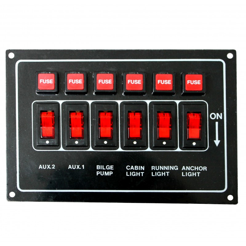 PANEL ELEKTRYCZNY 6W 12V HORIZONTAL