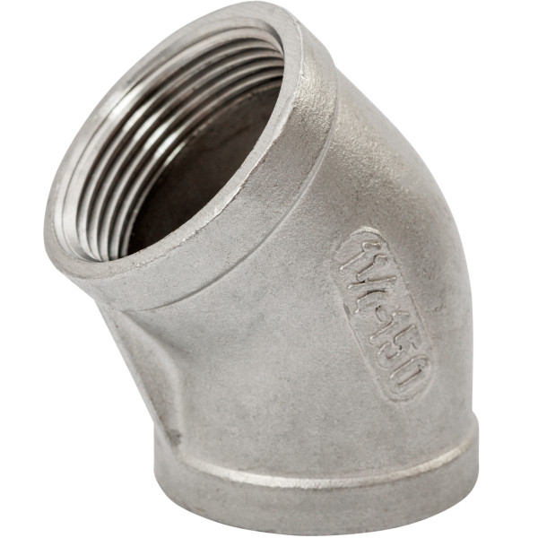 Kolanko S/S 45 F/F 1 1/4"