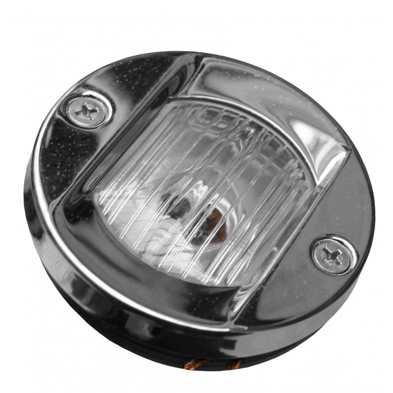Lampa nawigacyjna rufowa - 12V obudowa stal nierdzewna