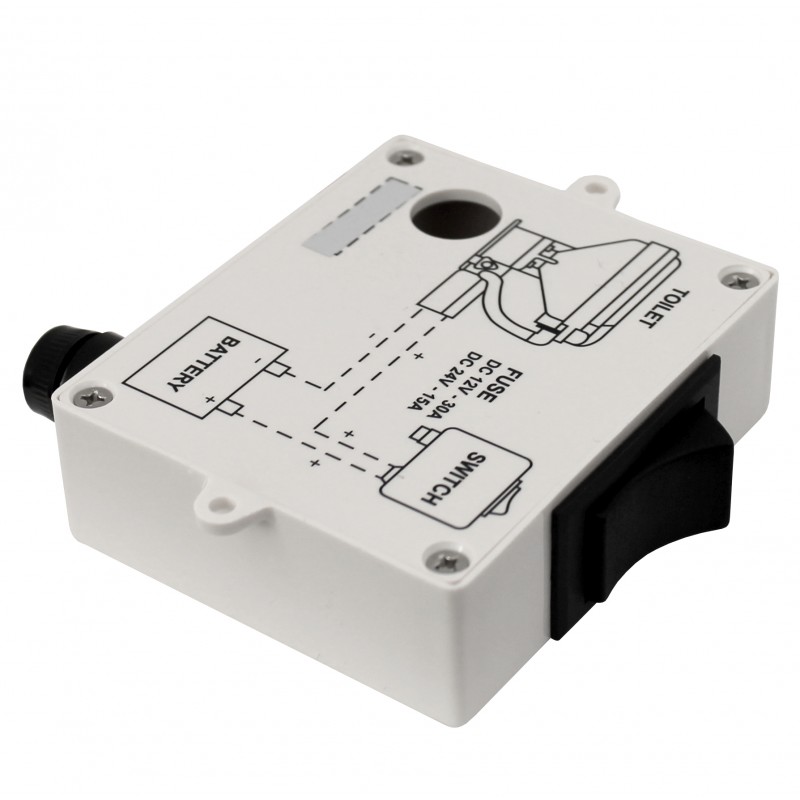 WŁĄCZNIK DO TOALETY STANDARD ELECTRIC 24V