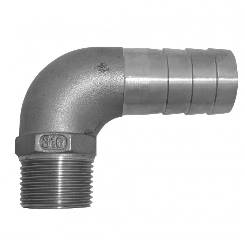 KRÓCIEC KOLANKOWY S/S 90 M 3/8 X 15MM