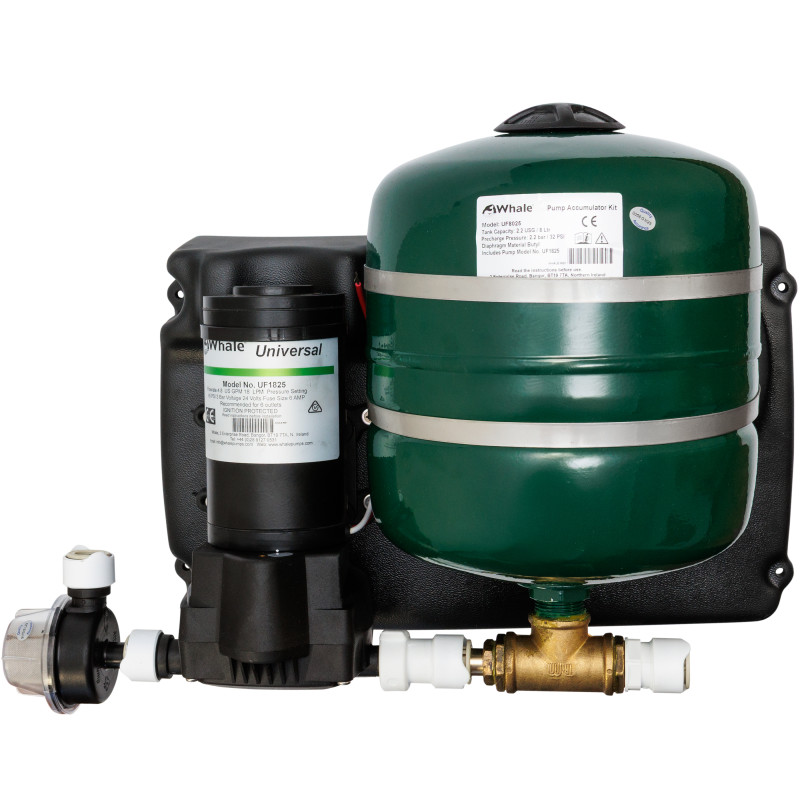Pompa wody ciśnieniowa 24V 18L/MIN 45 psi + hydrofor 8L