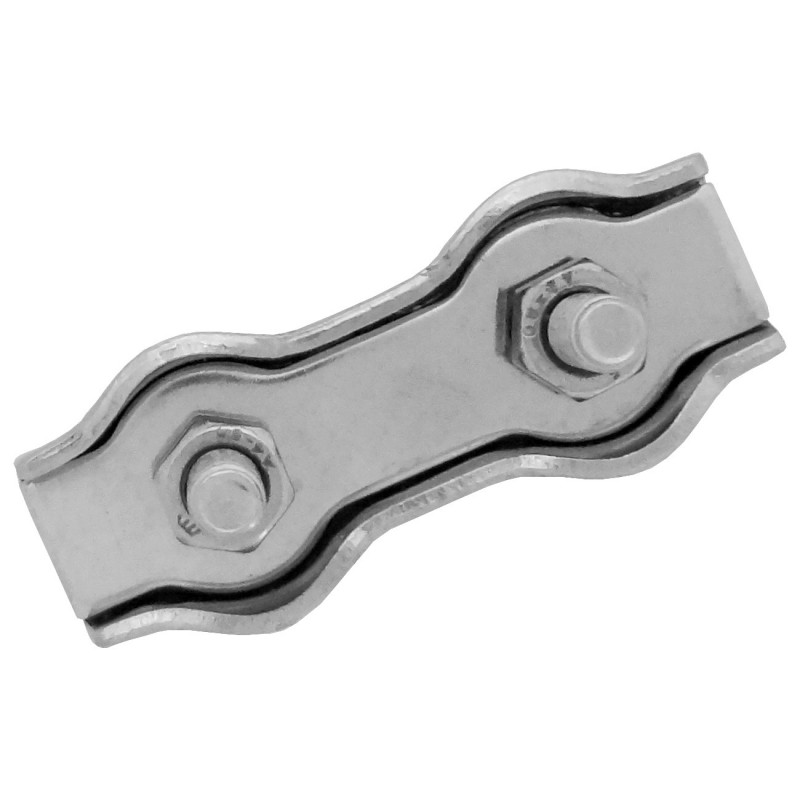 Zacisk liny S/S duplex clip 5MM — zdjęcie 2
