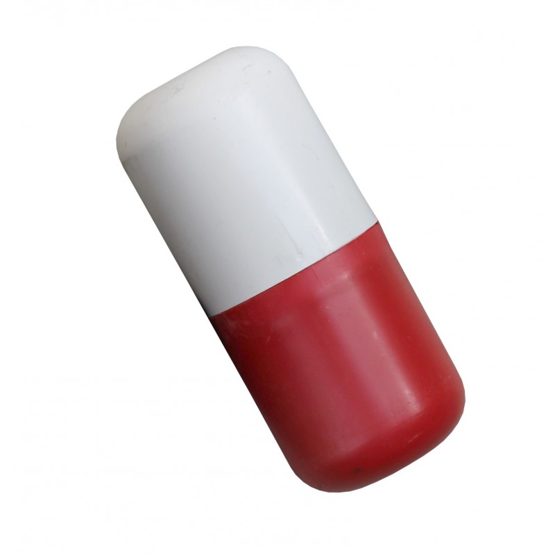 PŁYWAK RED/WHITE D6-L14CM MARKER