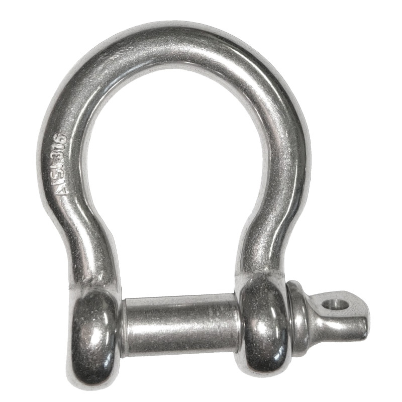 SZEKLA OMEGA D6MM STAL NIERDZEWNA AISI 316 KOŁNIERZ
