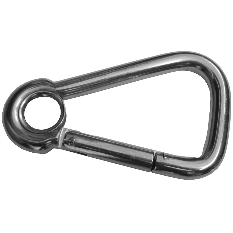 KARABIŃCZYK F Z OKIEM SZEROKI L110MM D11MM STAL NIERDZEWNA