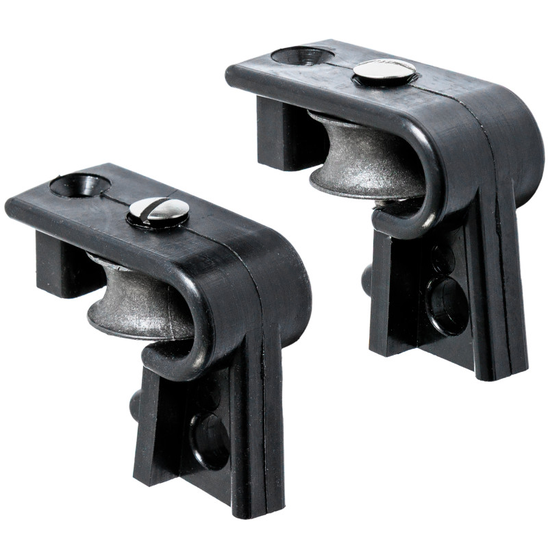 ZAKOŃCZENIE SZYNY I 19MM Z ROLKĄ PAIR