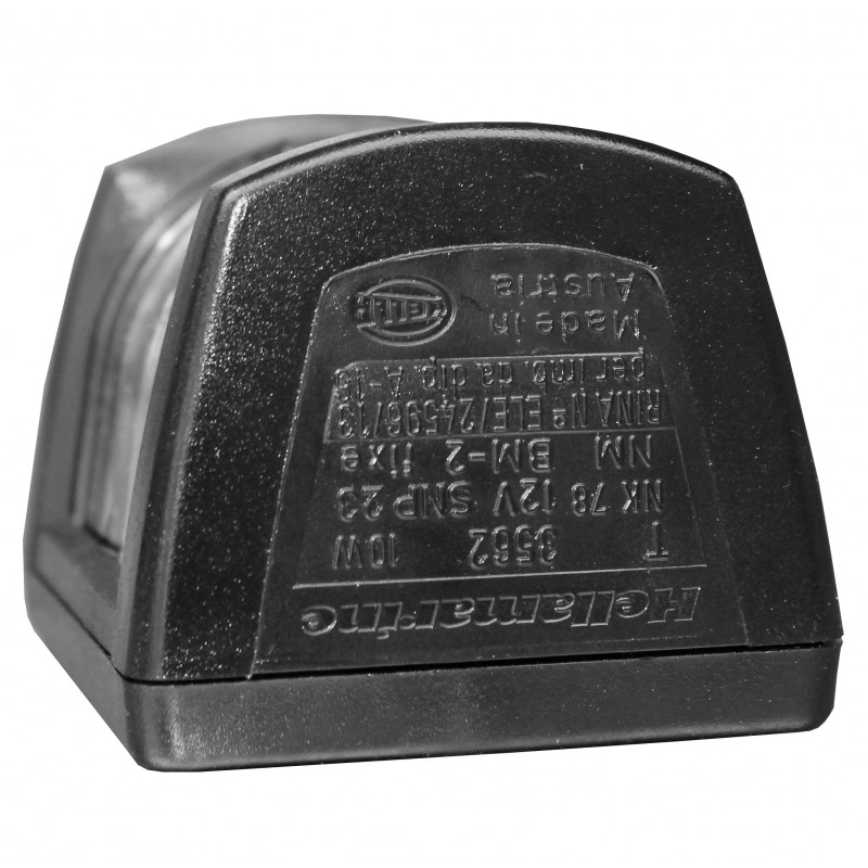 LAMPA NAWIGACYJNA MASZTOWA SILNIKOWA DO 12m - 12V HELLA MARINE OBUDOWA CZARNA (W) (X) — zdjęcie 3
