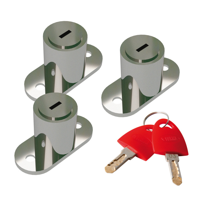 Fiamma Zapasowy zamek "One Key System" 3 zamki z 2 kluczami