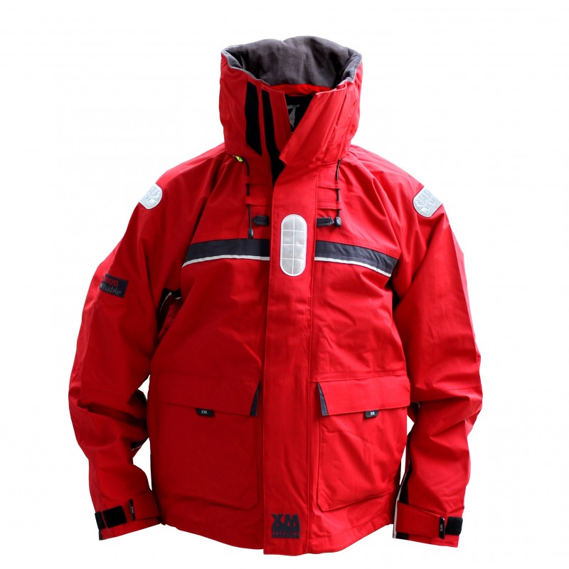 Kurtka offshore red XL