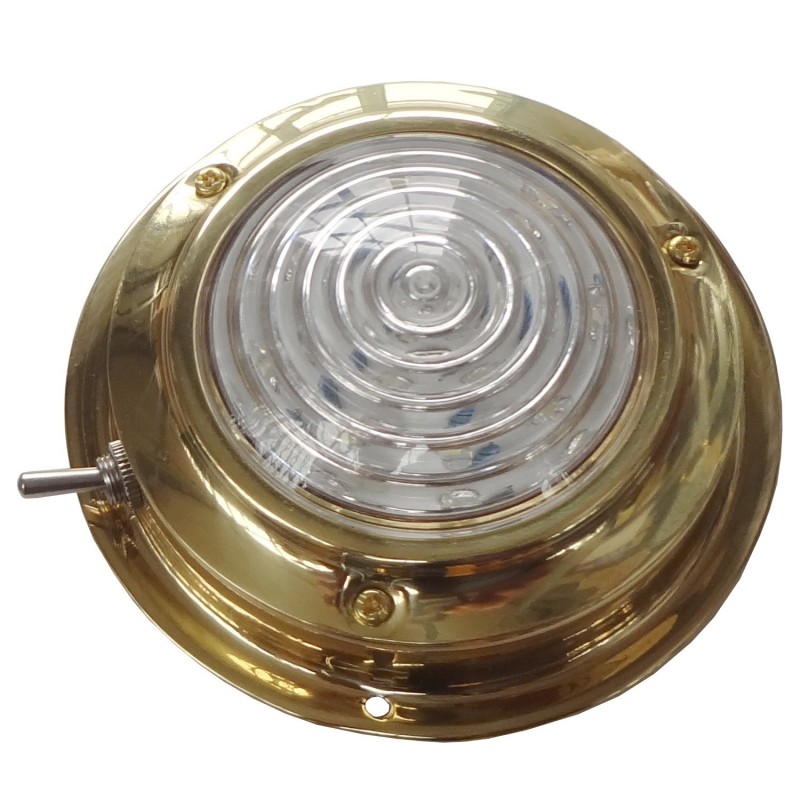 Lampka kabinowa brass 3" LED — zdjęcie 2