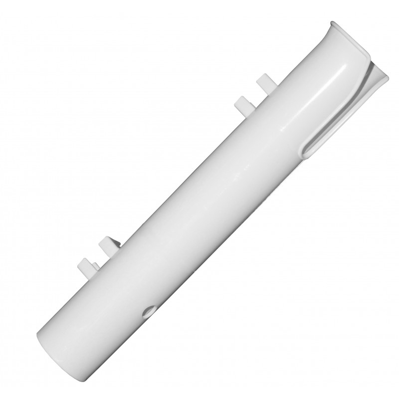 Uchwyt wędki PVC pionowy, biały