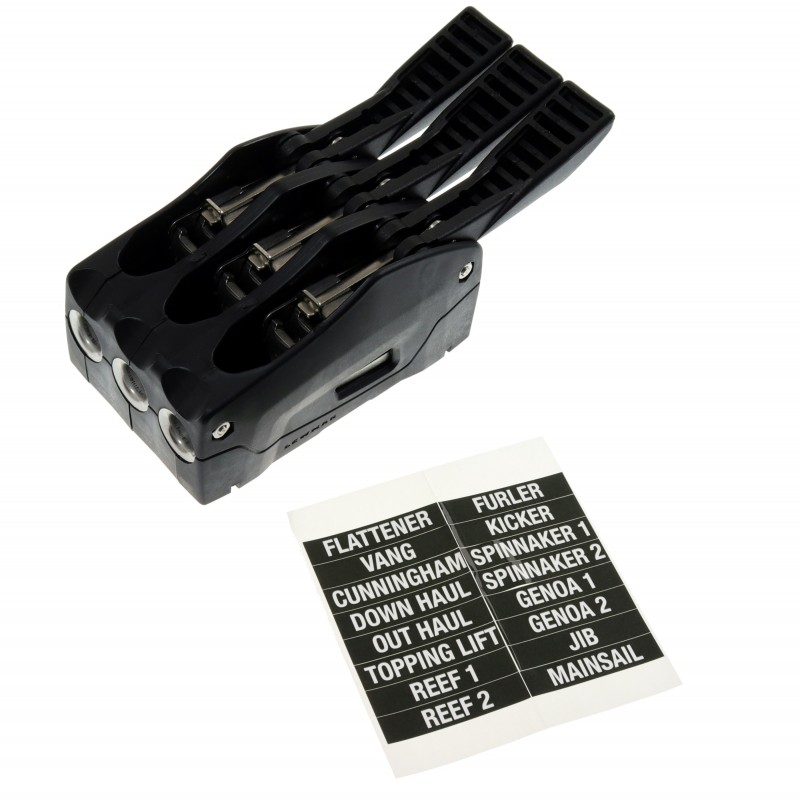 Stoper D1 potrójny 06-08MM czarny — zdjęcie 3