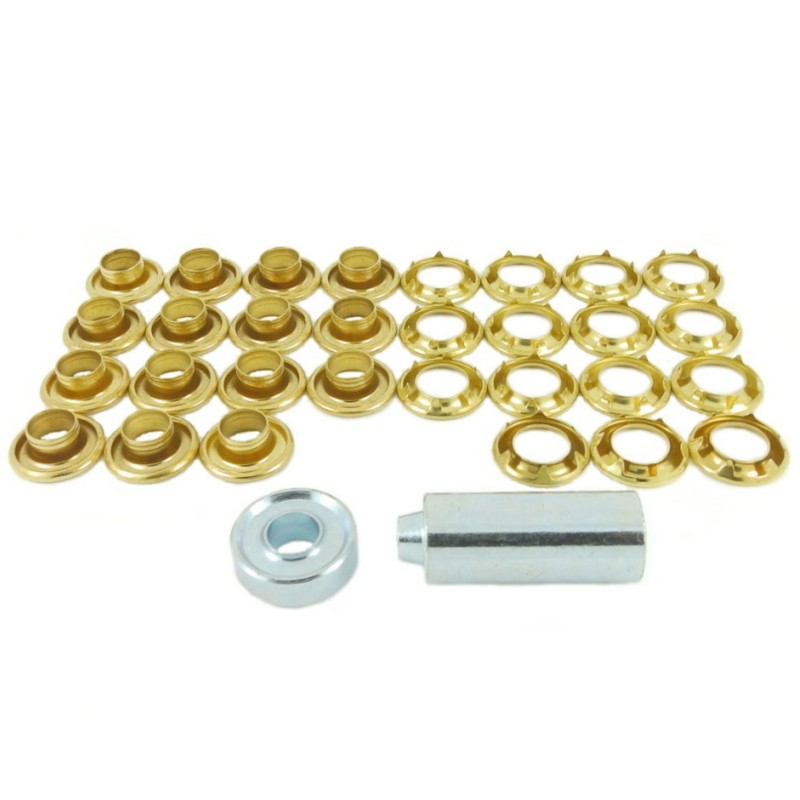ZESTAW GROMMET 8,3mm, MOSIĄDZ 15 szt. + ZABIJAK