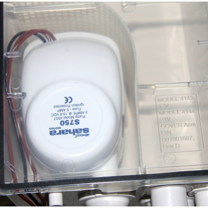 Pompa do prysznica, zlewu, ze studzienką, shower sump 12V 750 gph large (X) — zdjęcie 2