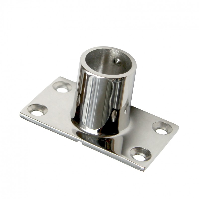 Uchwyt relingu rectangular 90DEG D25MM