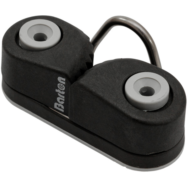 Knaga szczękowa 10-14MM maxi - kevlar, czarna z prowadnicą