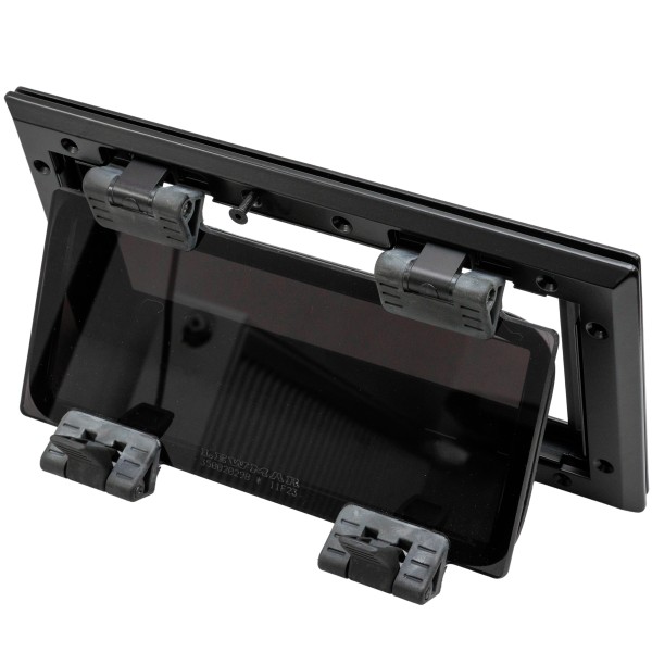 OKNO FLUSH MITRE ROZMIAR 0 - OTWIERANE - CZARNE - CIEMNA SZYBA - 175MMx322MM — zdjęcie 2