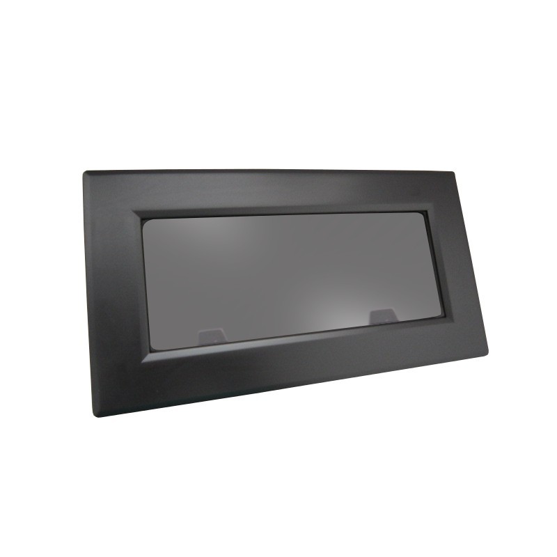 OKNO FLUSH MITRE ROZMIAR 1 - OTWIERANE - CZARNE - CIEMNA SZYBA - 190MMx366MM — zdjęcie 4