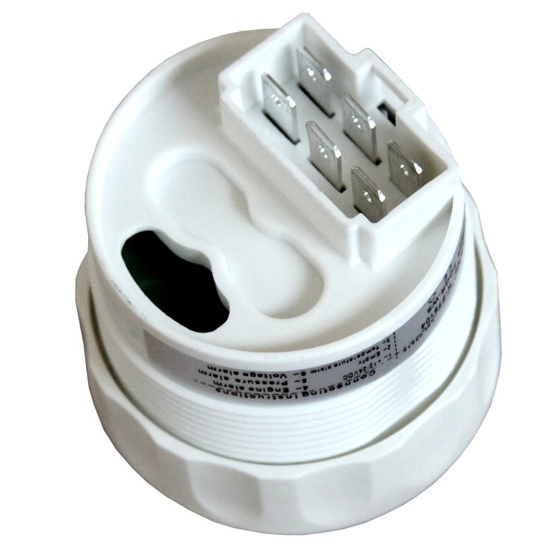 Zegar trymu 0-190, D52MM, czarny, bezel SS, pionowy — zdjęcie 2