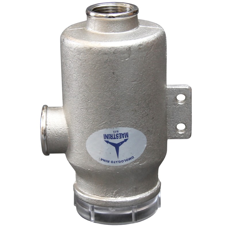 Filtr wody brass nickel plated 3/4" clear cover