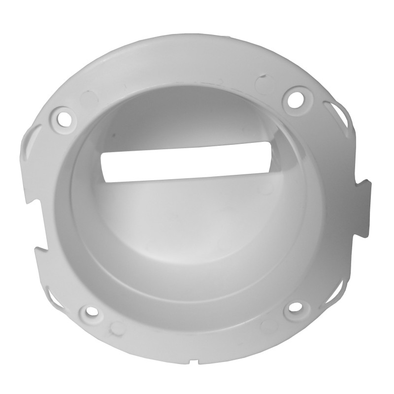 Adapter, flansza prosty do kratki wentylacyjnej D70MM — zdjęcie 2