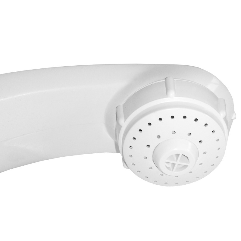 Słuchawka prysznicowa 3/8, combo do prysznica RT white — zdjęcie 2