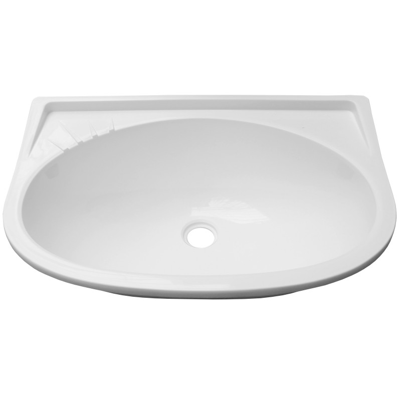 ZLEW BIAŁE PVC 395x275x140MM (NZ)
