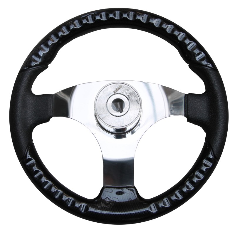 Kierownica CARBON/SS grafitowa 35CM — zdjęcie 2