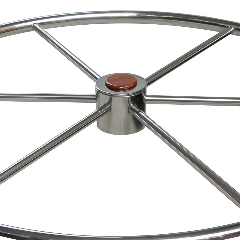 Koło sterowe 6-SPOKE stal nierdzewna 80CM — zdjęcie 4