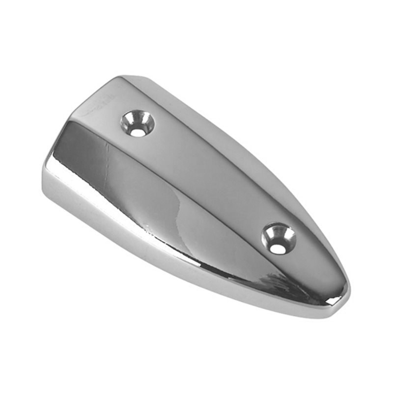 ZAKOŃCZENIE LISTWY ODBOJOWEJ CHROM BRASS 36x19MM