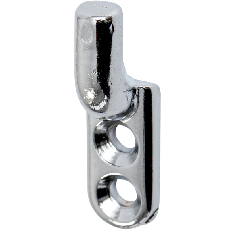 HAK POJEDYŃCZY, MOSIĄDZ CHROMOWANY 43x13x14MM
