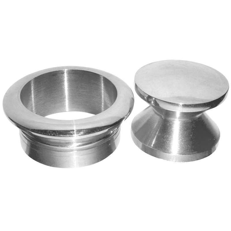 Gałka do zamka SER.411, 412, 413 chrom brass H19MM