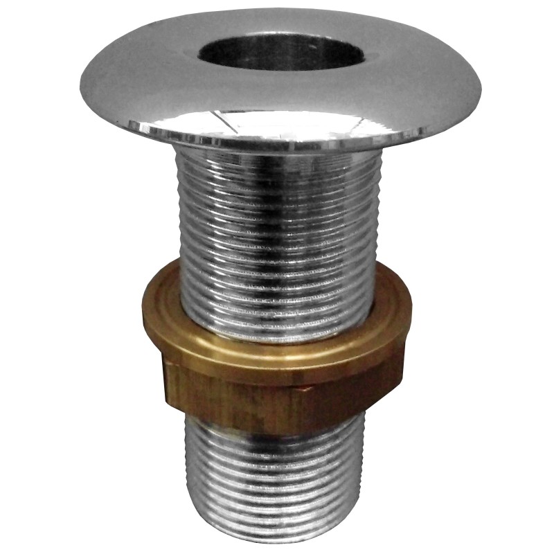 Przejście kadłubowe chrom brass T 3/4"