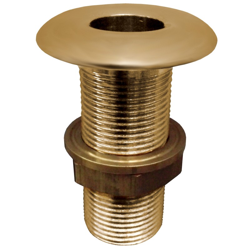 Przejście burtowe L68MM, brass, gwint 3/4" — zdjęcie 2