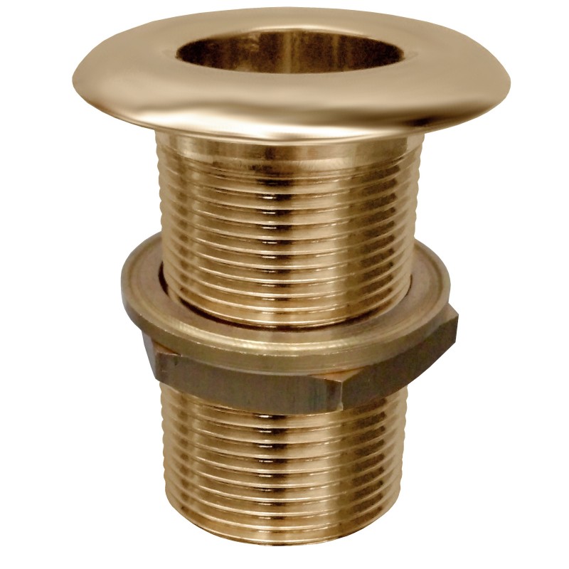 Przejście burtowe L85MM, brass, gwint 1 1/4" — zdjęcie 2