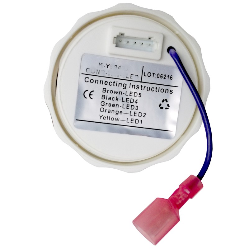 Panel kontrolny lamp nawigacyjnych, D62MM, biały, seria V — zdjęcie 2