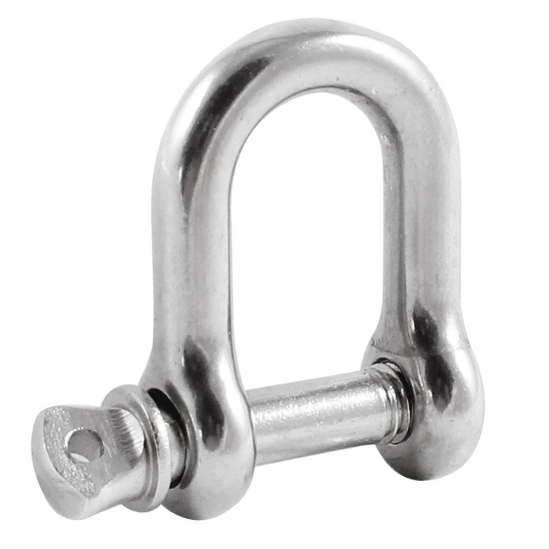 Szekla prosta D14MM stal nierdzewna aisi 316 kołnierz