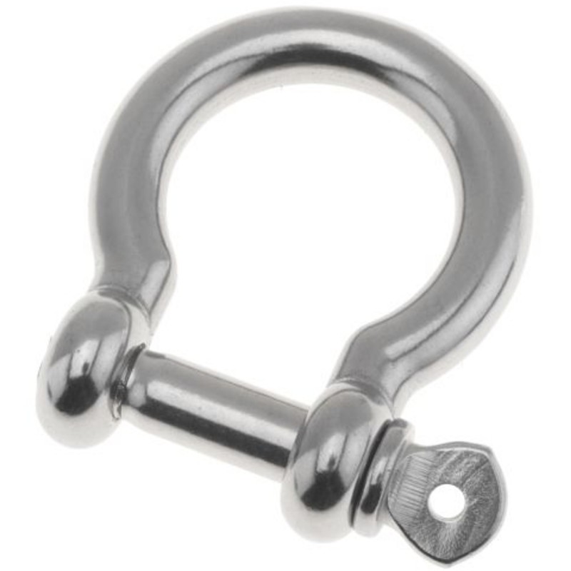 Szekla omega D16MM stal nierdzewna aisi 316 kołnierz