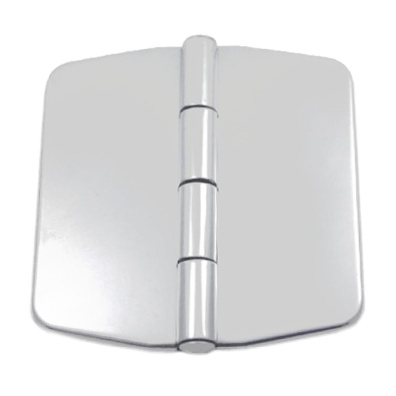 Zawias covered flush