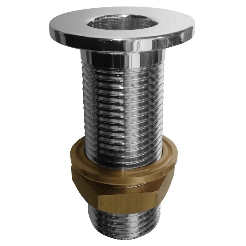 Odpływ kokpitu mosiądz chromowany 3/8"