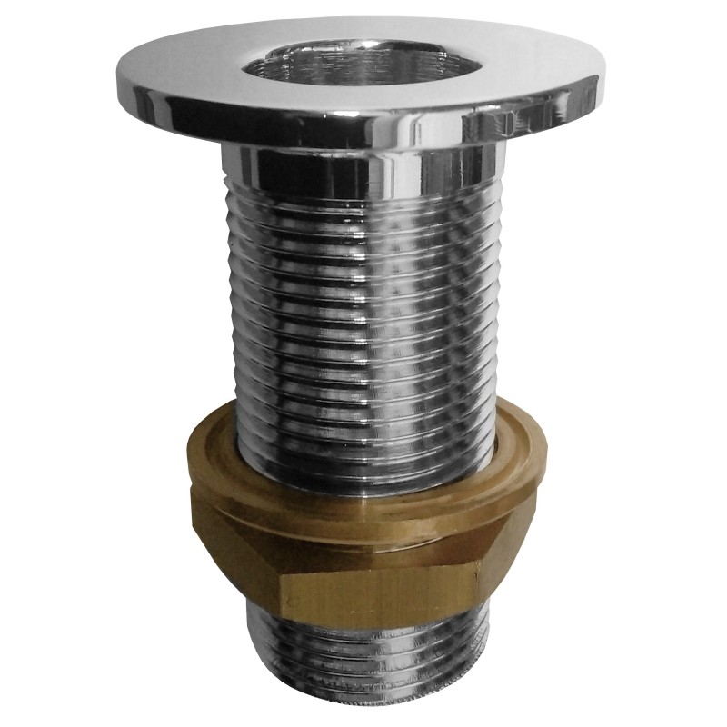 Odpływ kokpitu mosiądz chromowany 3/4"