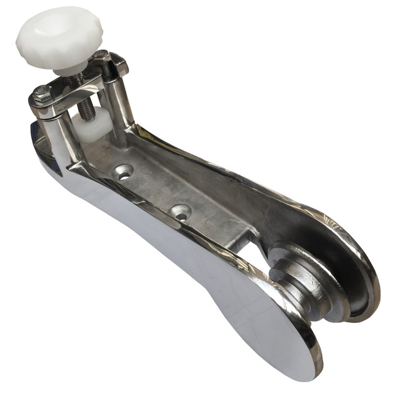 Prowadnica łańcucha, stal nierdzewna, a 340MM B 60MM C 160MM D 240MM E 45MM — zdjęcie 3