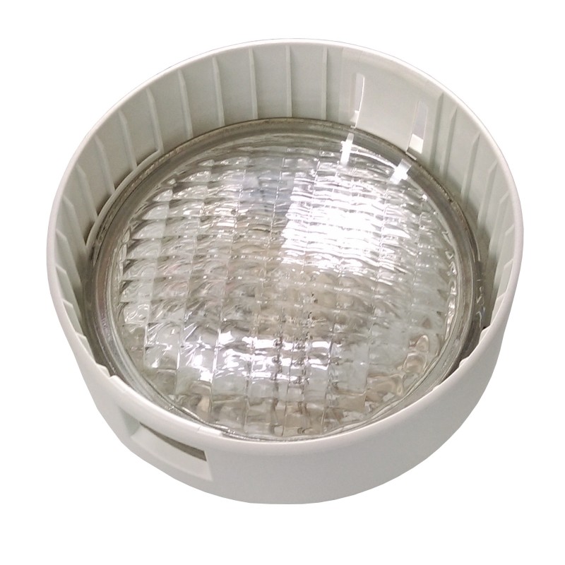 LAMPA HAMBURG DECK 12V/35W BIAŁA