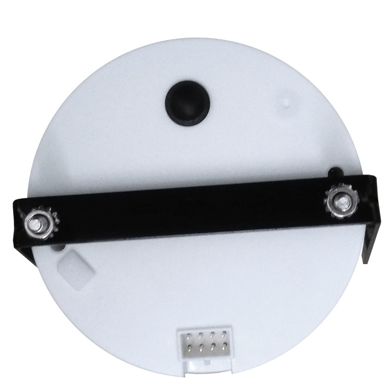Zegar obrotomierz 0-6000RPM z motogodzinami, 85MM, biały, bezel SS (X) — zdjęcie 2