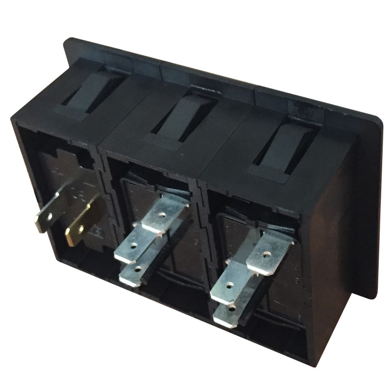 Panel elektryczny 2 rocker switch, 2USB-A — zdjęcie 3