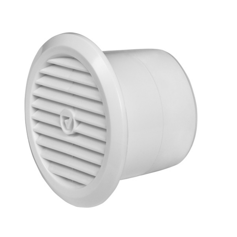 Adapter, flansza prosta do kratki wentylacyjnej D72MM — zdjęcie 2