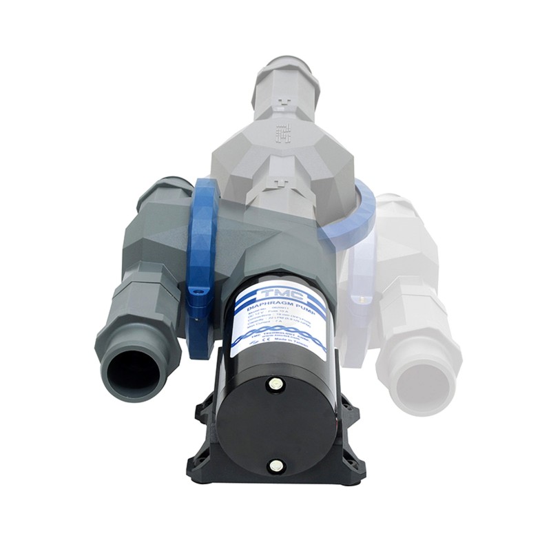 Pompa wody 12V membranowa toilet waste — zdjęcie 4