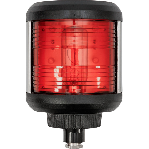 Lampa nawigacyjna S40 rufowa żółta - 12V obudowa czarna — zdjęcie 2